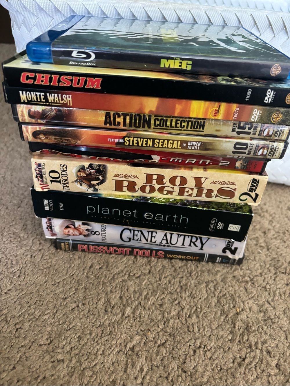 Mixed DVD & Blu-ray Movie Collection - Multi Color